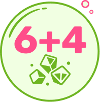 6 key vitamins + 4 essential salts