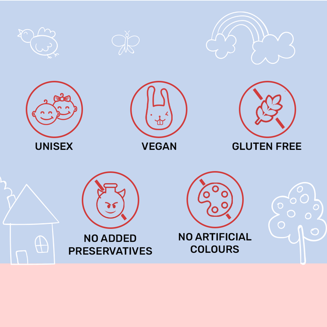 Vegan and Gluten Free Kids Gummies 